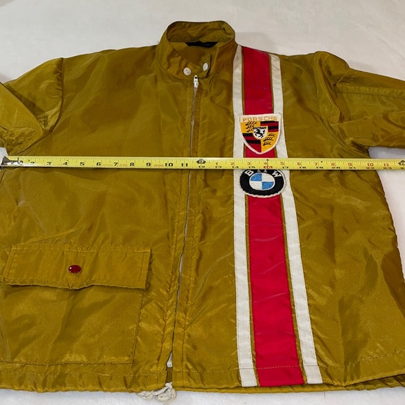 VINTAGE Great Lakes Jacket of Detroit PORSCHE and BMW Racing Jacket No S… - Picture 7 of 15